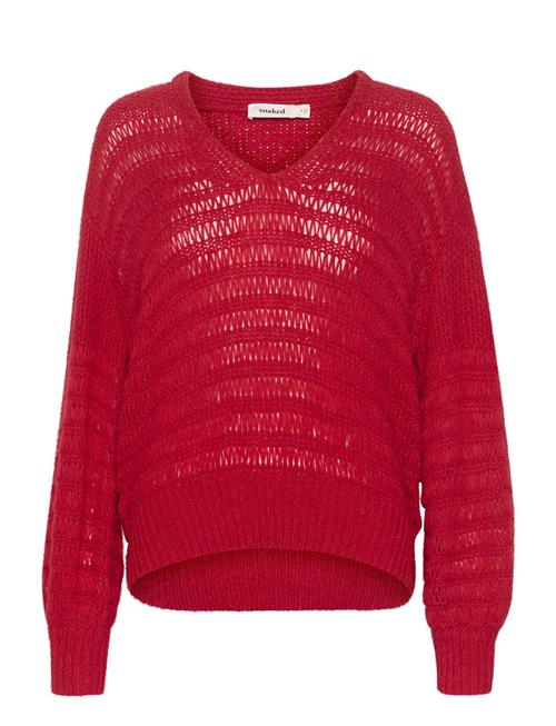 Slvirana Pullover Soaked In Luxury Red