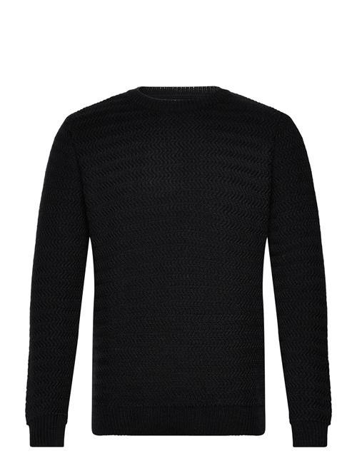 Aksel Knit Crew Neck Clean Cut Copenhagen Black