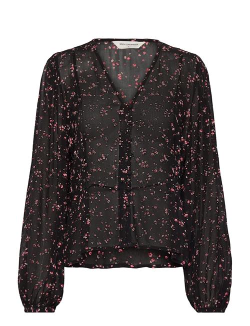 Mschorabella Shirt Aop MSCH Copenhagen Black