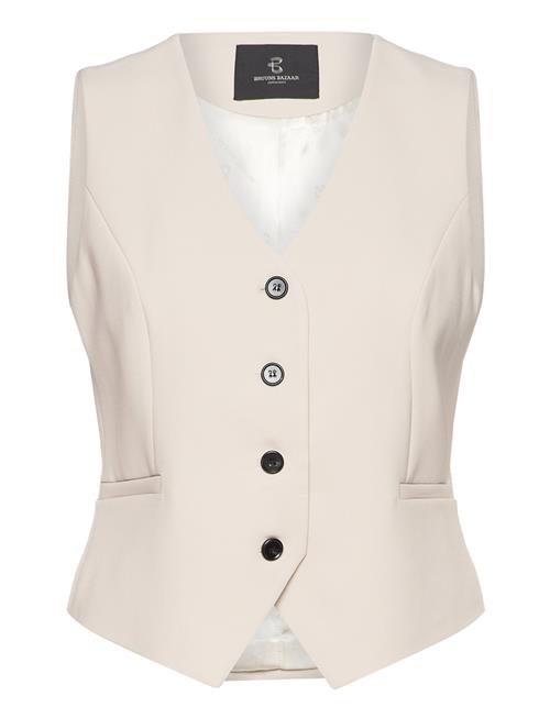 Bruuns Bazaar Brassicabbbielle Waistcoat Bruuns Bazaar Cream