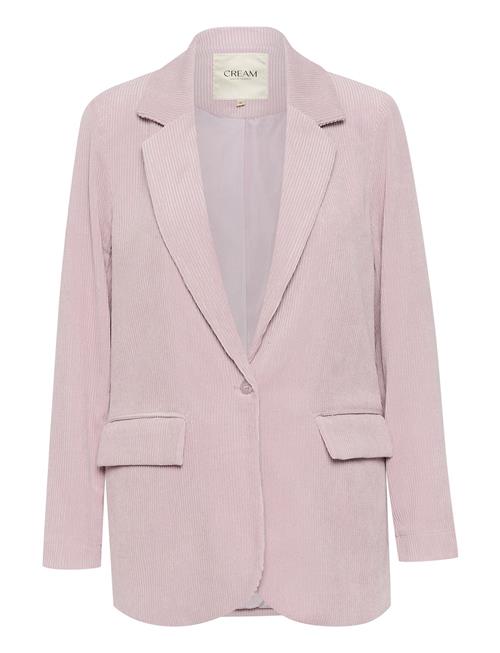 Cream Crcory Long Sleeve Blazer Cream Pink