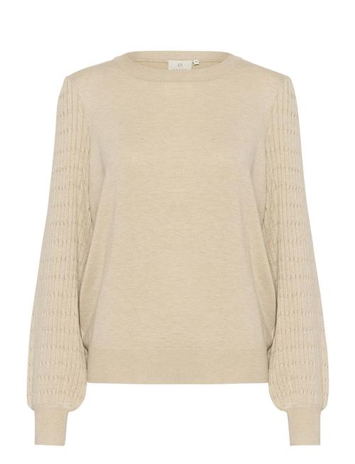 Se Kaffe Kananna Pullover Kaffe Beige ved Booztlet