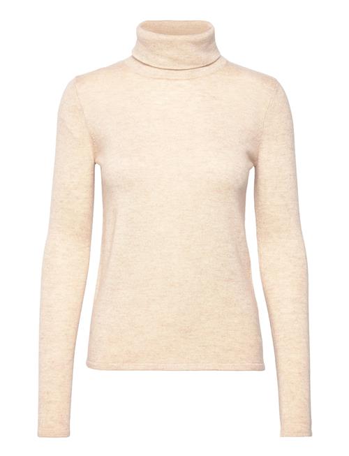 Rmwsofia Wool Ls Roll-Neck Pullover RM By Rosemunde Cream
