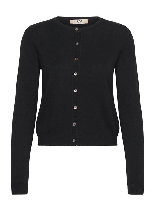 Rmwsofia Ls Short Cardigan RM By Rosemunde Black