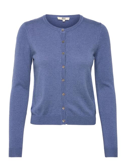 Rmwsofia Ls Short Cardigan RM By Rosemunde Blue