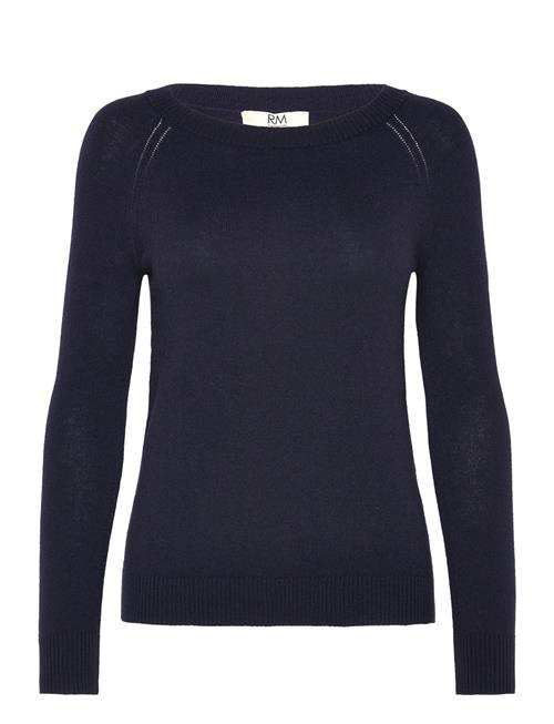 Se RM By Rosemunde Rmwsofia Wool Crew-Neck Knit RM By Rosemunde Navy ved Booztlet