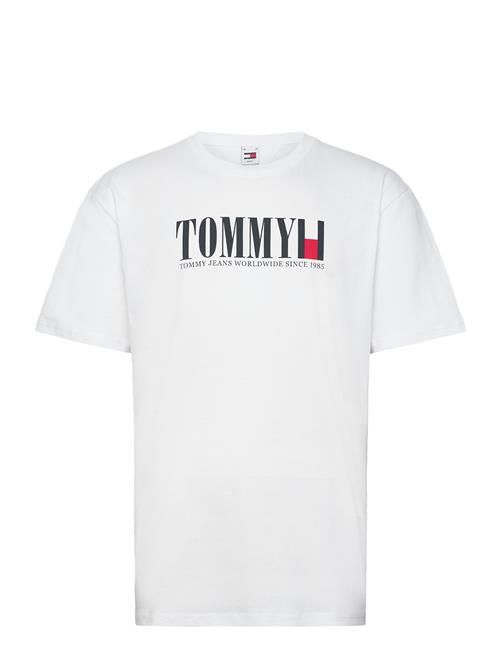 Tommy Jeans Tjm Reg Tommy Dna Flag Tee Ext Tommy Jeans White