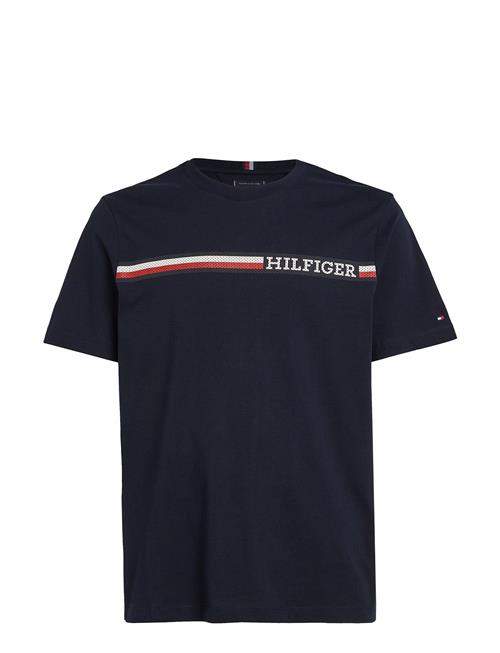 Chest Stripe Tee Tommy Hilfiger Blue