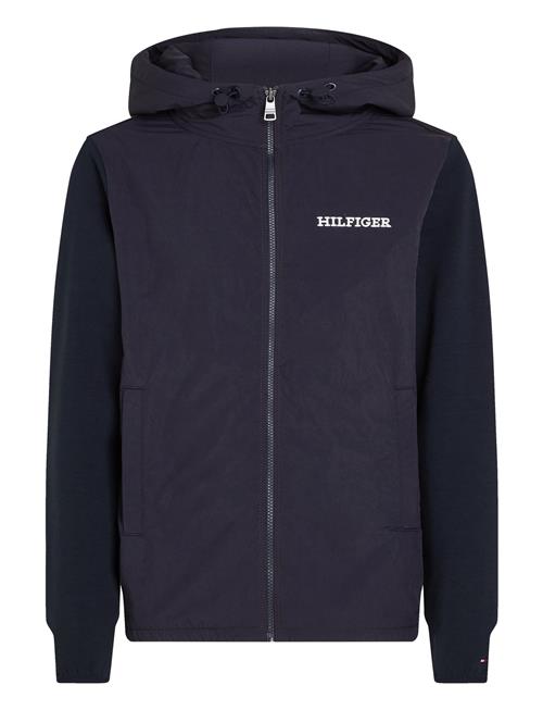 Monotype Mix Media Hdd Zip Thru Tommy Hilfiger Navy