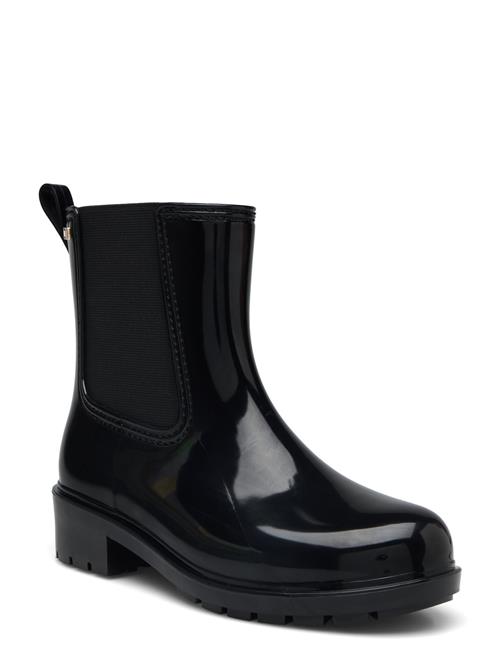 Se Tommy Hilfiger Flag Rainboot Tommy Hilfiger Black ved Booztlet