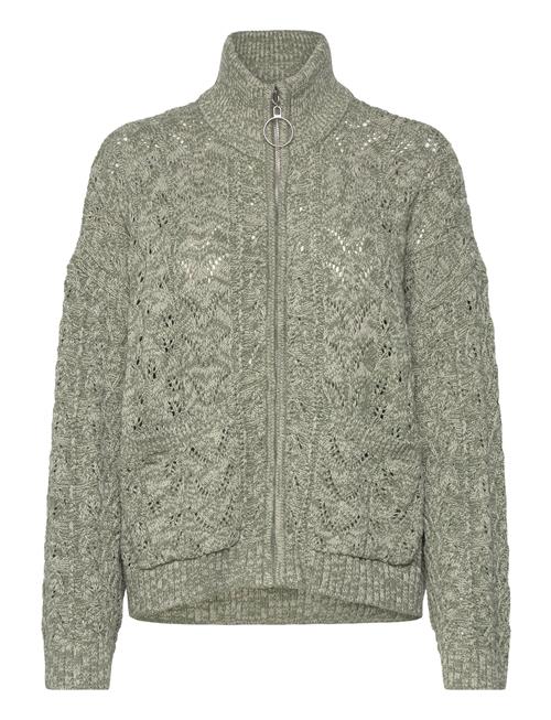 HOLZWEILER Tine Bloom Cardigan HOLZWEILER Khaki