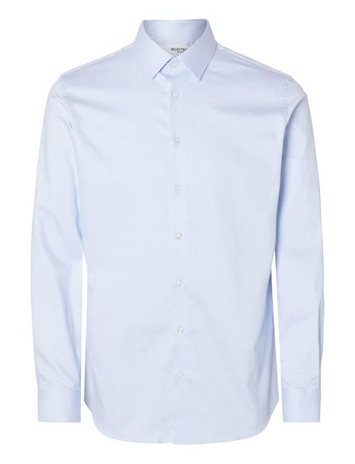 Selected Homme Slhslim-Performance Shirt Ls Noos Selected Homme Blue