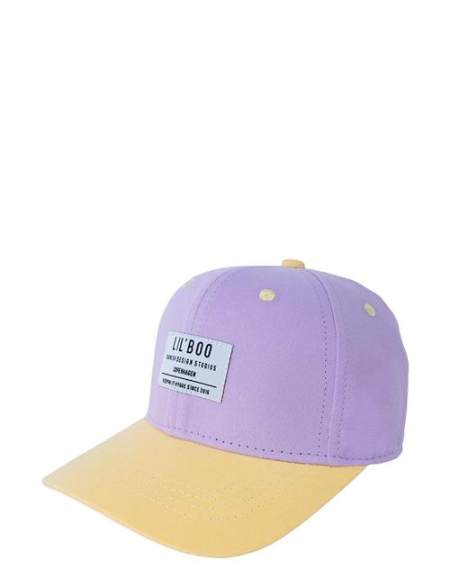 Se Lil' Boo Organic Block Snapback Lil' Boo Purple ved Booztlet