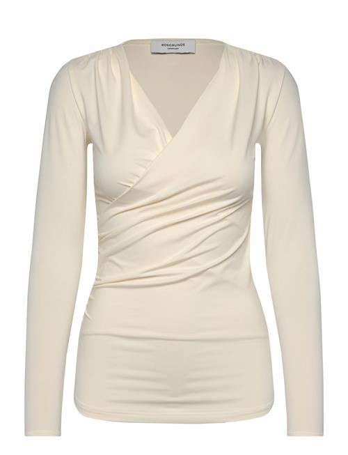 Rosemunde Rwsbillie Ls V-Neck Rosemunde Cream