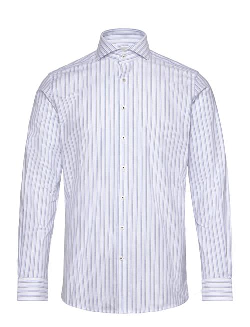 Lindbergh Black 1927: Striped Shirt L/S Lindbergh Black Blue