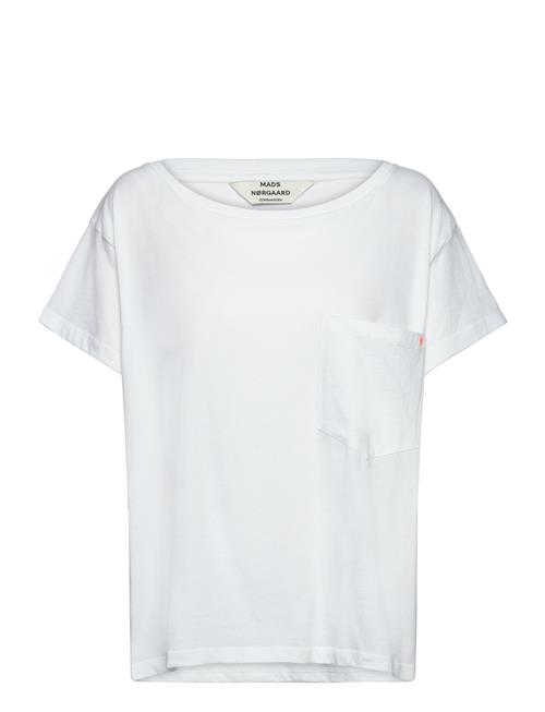 Mads Nørgaard Organic Jersey Torva Tee Mads Nørgaard White