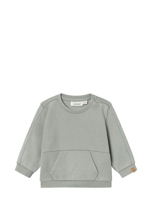 Lil'Atelier Nbmnalf Folo Ls Loose Sweat Lil Lil'Atelier Green