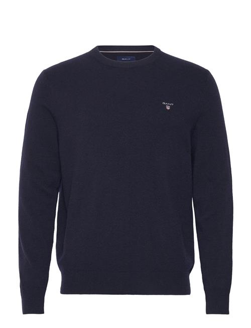 Extrafine Lambswool C-Neck O/S GANT Navy