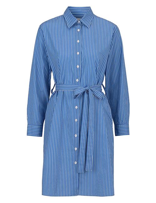 Newhouse Erica Preppy Stripe Shirtdress Newhouse Blue