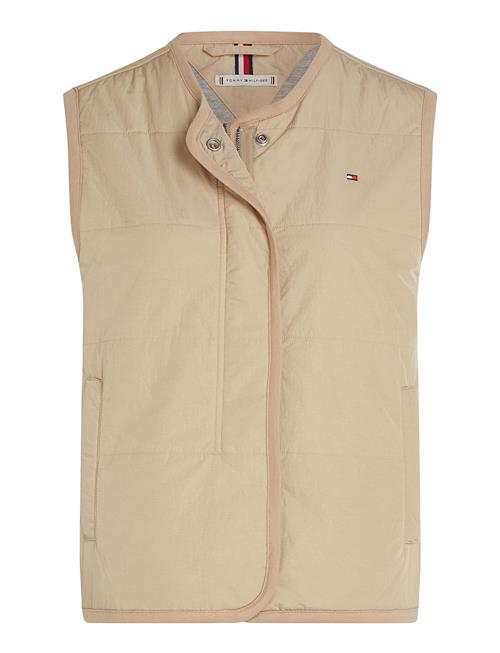 Tommy Hilfiger Jersey Lined Vest Tommy Hilfiger Beige