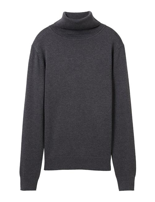 Tom Tailor Knit Basic Turtleneck Tom Tailor Grey