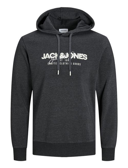 Se Jack & Jones Jjalvis Sweat Hood Jack & J S Grey ved Booztlet