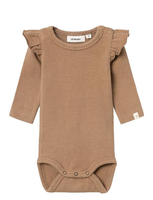 Lil'Atelier Nbfthoro Ls Slim Body Lil Lil'Atelier Brown