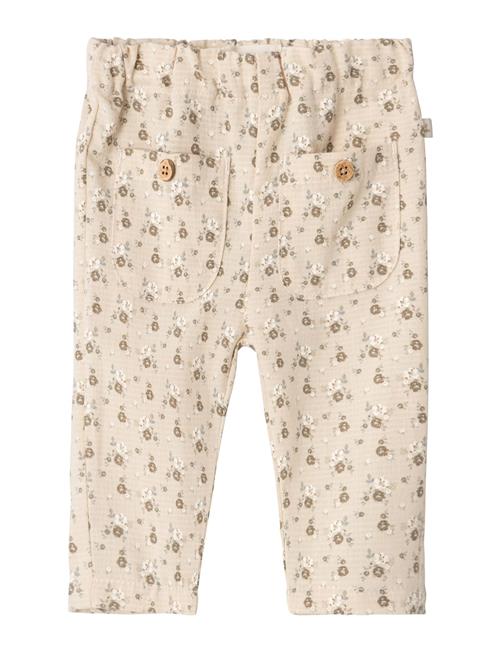 Se Lil'Atelier Nbflacy Loose Pant Lil Lil'Atelier Beige ved Booztlet