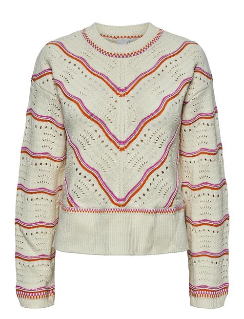 YAS Yaslimera Ls Knit Pullover S. YAS Beige