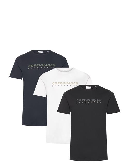 Lindbergh 3 Pack Cph Tee S/S Lindbergh Patterned