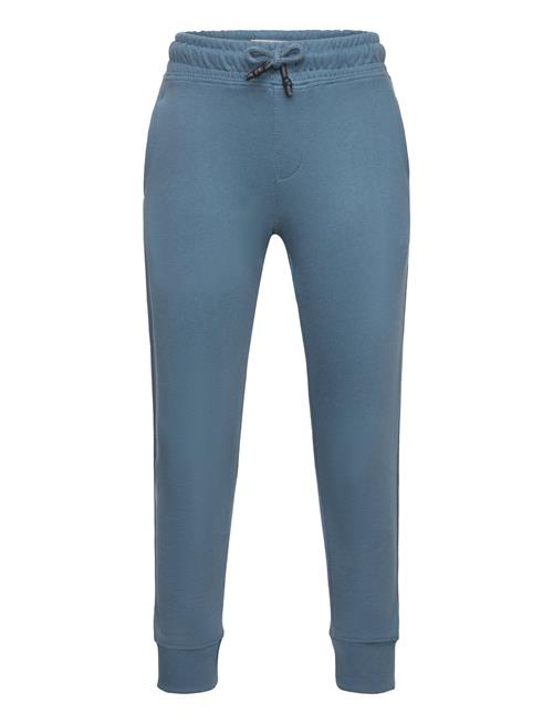 Se Mango Cotton Jogger-Style Trousers Mango Blue ved Booztlet