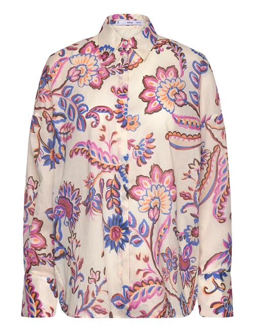 Mango Flowy Floral Print Shirt Mango Patterned