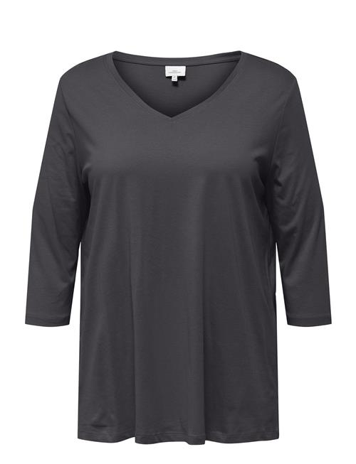 Carbonnie Life 3/4 V-Neck A-Shape Jrs ONLY Carmakoma Grey