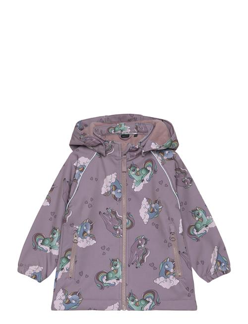 Nmfalfa08 Softshell Jacket Unicorns Fo Name It Purple