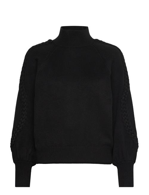 Se Minus Msvera High Neck Knit Pullover Minus Black ved Booztlet