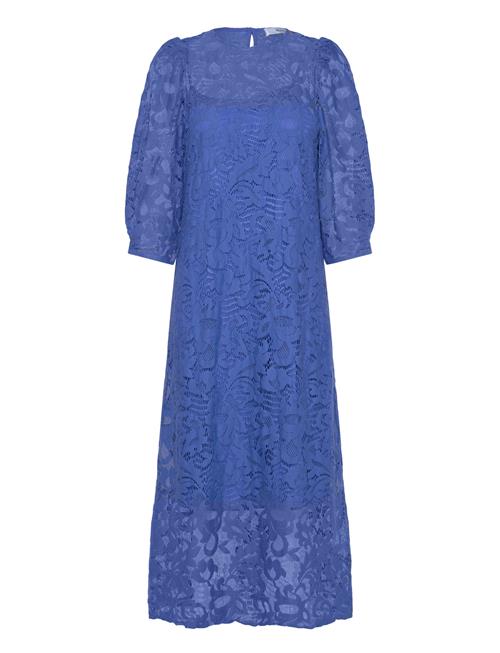 Minus Msdaley Midi Lace Dress Minus Blue