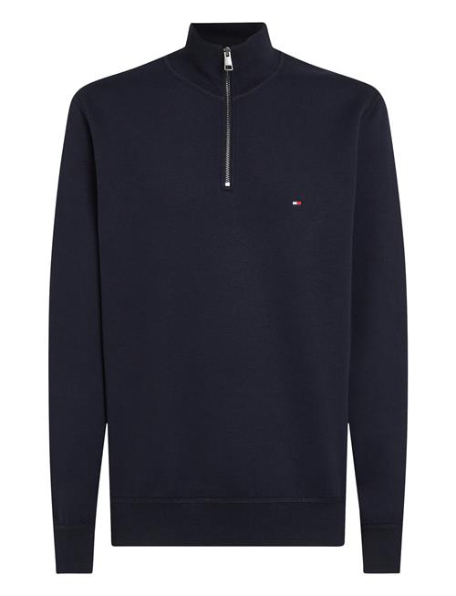 Se Tommy Hilfiger Essential Fleece 1/4 Zip Tommy Hilfiger Navy ved Booztlet