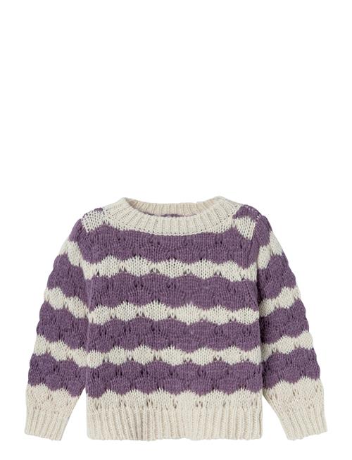 Se name it Nmfnebib Ls Knit Box Name It Purple ved Booztlet