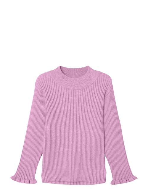 Nmfvianna Ls Slim Knit Name It Pink