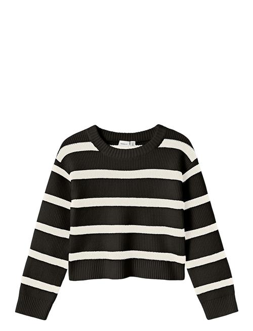 Nkfnilla Ls Short Knit Name It Black