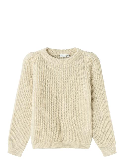 Nkfnajamaj Ls Knit Name It Beige