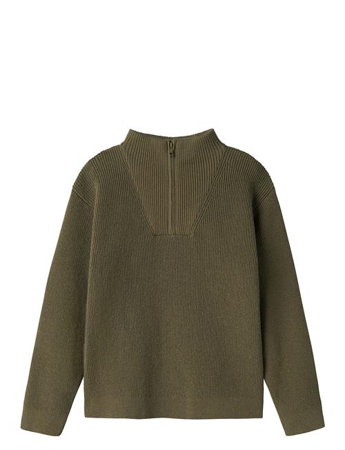 Nkmnesolle Ls Knit Noos Name It Khaki