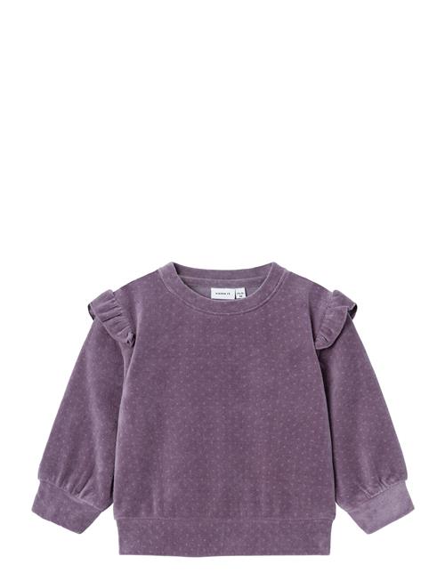 name it Nmfnew Nreg Ls Vel Top Name It Purple