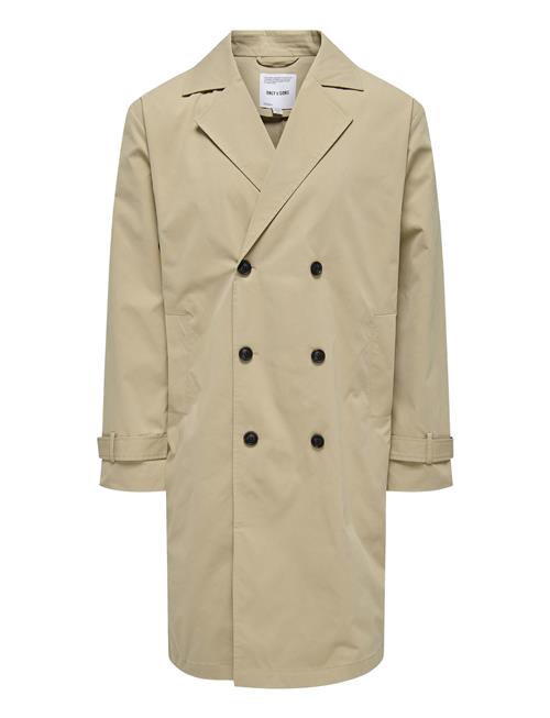 ONLY & SONS Onsjack Trenchcoat Otw Vd ONLY & SONS Beige