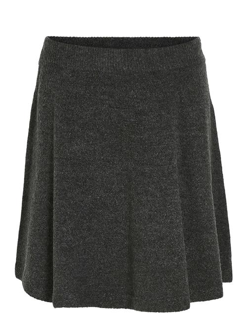 Vila Viheidi Hw Short Knit Skirt/Ka Vila Grey