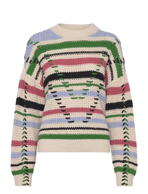 Se Object Objtuja Knit L/S Oz Pullover 134 Object Patterned ved Booztlet