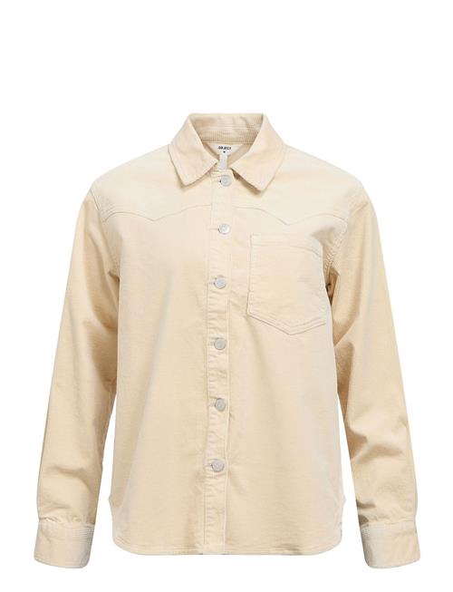 Object Objliva L/S Lo Corduroy Shirt 135 Object Beige