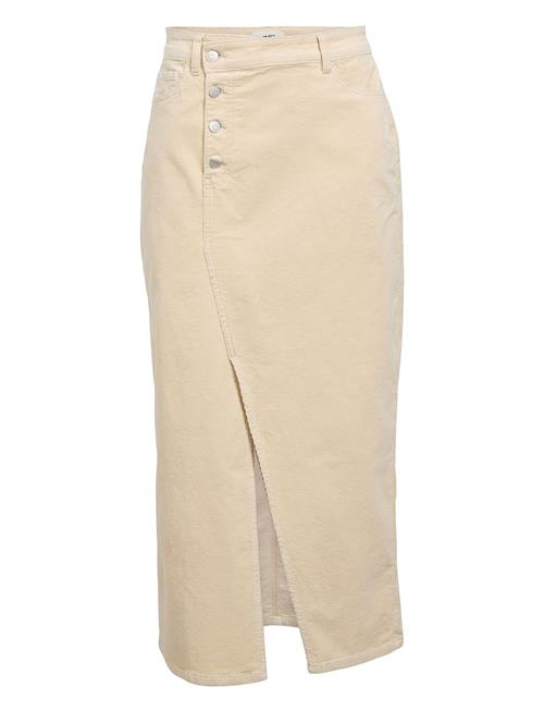 Object Objliva Hw Long Corduroy Skirt 135 Object Beige