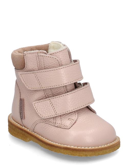 Se ANGULUS Boots - Flat - With Velcro ANGULUS Pink ved Booztlet