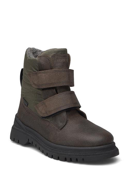 Se ANGULUS Boots - Flat - With Velcro ANGULUS Khaki ved Booztlet